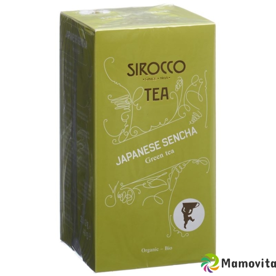 Sirocco teabags Japanese Sencha 20 pcs buy online