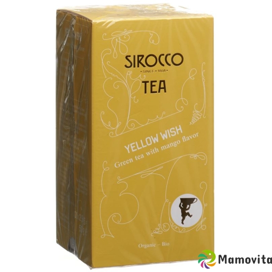 Sirocco tea bags Yellow Wish 20 pcs buy online