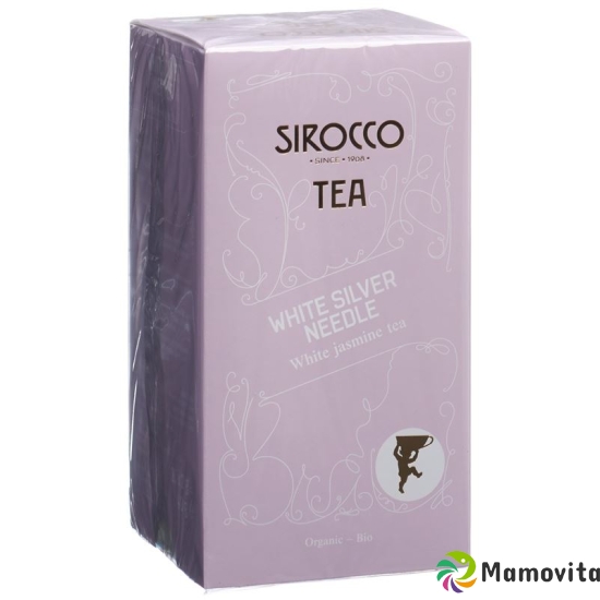 Sirocco teabags White Silver Needle 20 pieces buy online