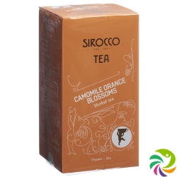 Sirocco tea bags Camomile Orange Blossoms 20 pcs