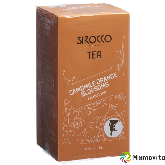 Sirocco tea bags Camomile Orange Blossoms 20 pcs buy online