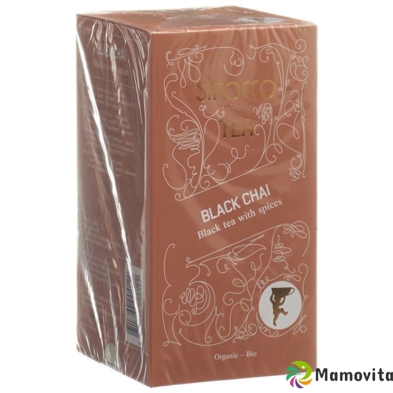 Sirocco Black Chai tea bags 20 pcs buy online