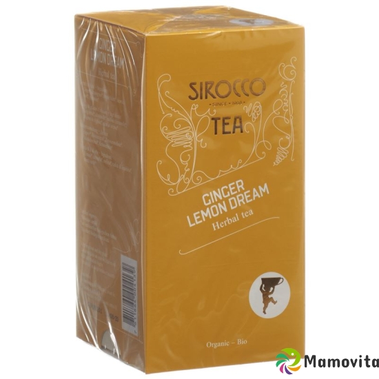 Sirocco teabags Ginger Lemon Dream 20 pcs buy online