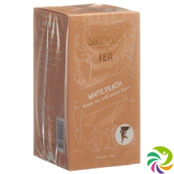 Sirocco teabags White Peach 20 pcs