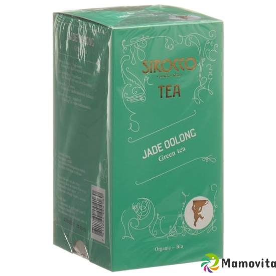 Sirocco tea bags Jade Oolong 20 pcs buy online