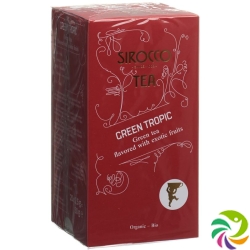 Sirocco teabags Green Tropic 20 pcs