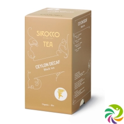 Sirocco Ceylon tea bags Decaf 20 pcs