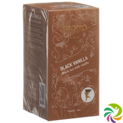 Sirocco Black Vanilla Tea Bags 20 pcs