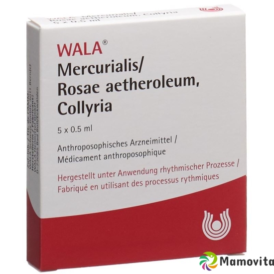 Wala Mercurialis / Rosae aetheroleum Gd Opht 5 Monodos 0.5 ml buy online