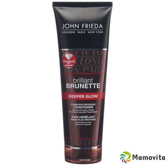 John Frieda Brilliant Brunette Deeper Glow Farbvertiefender Conditioner 250ml buy online