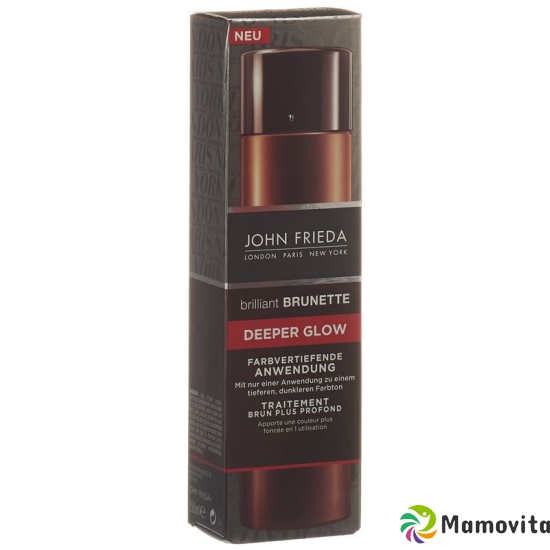 John Frieda Brilliant Brunette Deeper Glow color-intensifying use 150 ml buy online