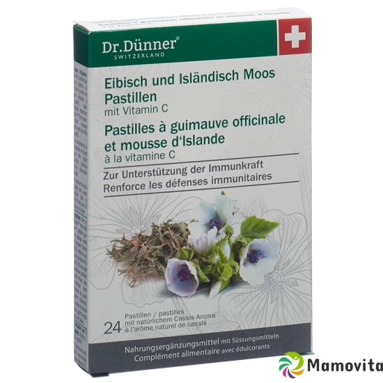 Dr. Dünner Icelandic Moss Pastilles 24 Capsules buy online