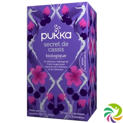 Pukka Secret de Cassis Thé bio Btl 20 pcs