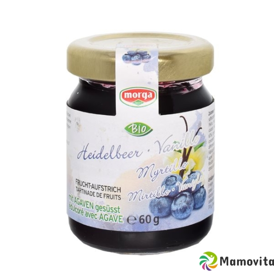 Morga jam blueberry-vanilla Agave Bio 60 g buy online