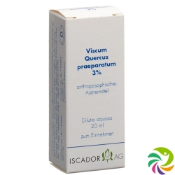 Iscador Viscum Quercus Praeparatum 3% Dilutio aquosa 20 ml