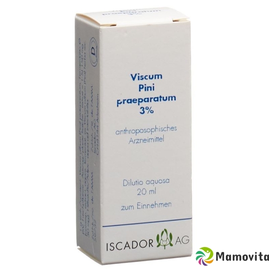 Iscador Viscum Pini Praeparatum 3% Dilutio aquosa 20 ml buy online