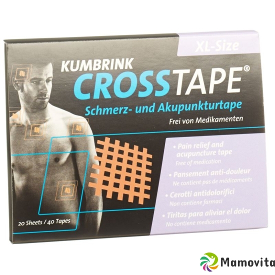 Cross Tape pain acupuncture Tape XL 40 pc buy online