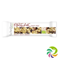 Schnitzer Bio Break Nut mix bar 24 x 40 g