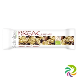 Schnitzer Bio Break Nut mix bar 24 x 40 g