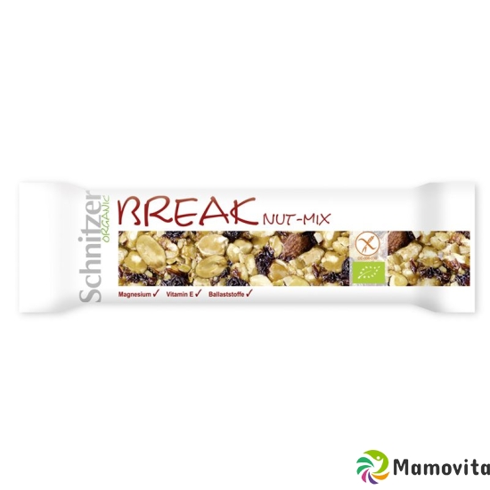 Schnitzer Bio Break Nut mix bar 24 x 40 g buy online