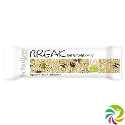 Schnitzer Bio Break Sesame mix bar 24 x 40 g