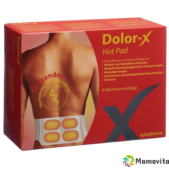 Dolor-X Hot Pad heat envelopes 4 pcs buy online