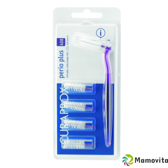 Curaprox CPS 408 perio plus 5 interdental brush + holder buy online