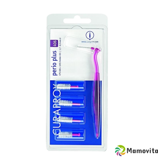 Curaprox CPS 406 perio plus 5 interdental brush + holder buy online