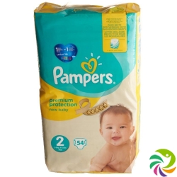 Pampers Premium Protection New Baby Gr2 4-8kg Mini Economy Pack 54 pcs