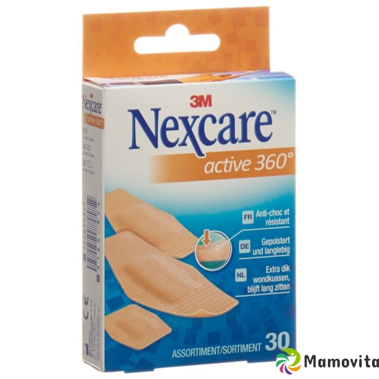 3M Nexcare Plaster Active 360° 30 pcs buy online