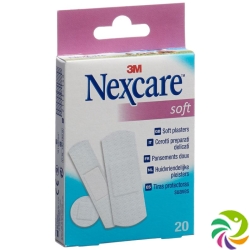 3M Nexcare patch Soft Strips assorted 20 pcs