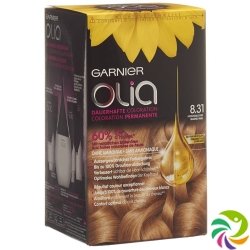 Olia Hair Color 8.31 Golden Ashy Blonde