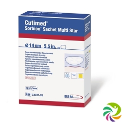 Cutimed Sorbion Sachet Multistar 8cm 10 pcs