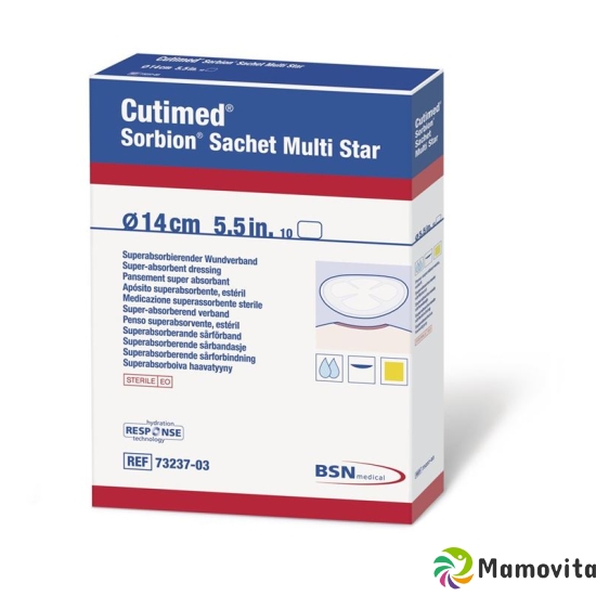 Cutimed Sorbion Sachet Multistar 8cm 10 pcs buy online