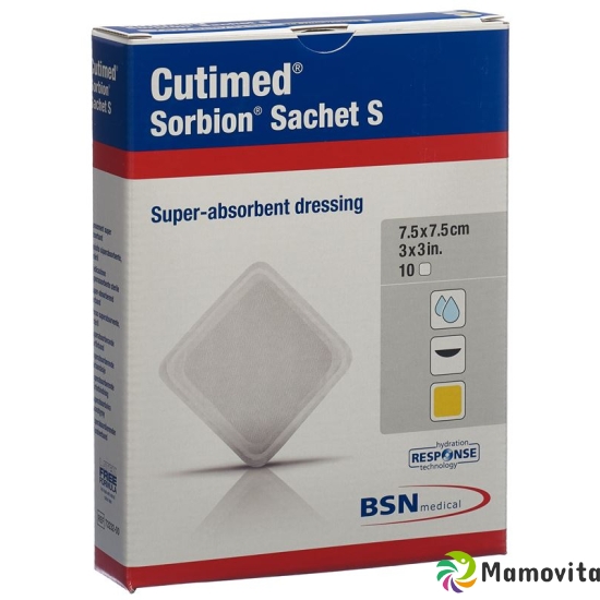 Cutimed Sorbion Sachet S 7.5x7.5cm 10 Stück buy online