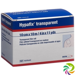 Hypafix transparent 10cmx10m sterile role