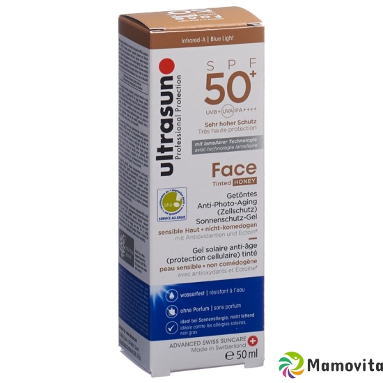 Ultrasun Face Tinted SPF 50+ Honey 50ml buy online