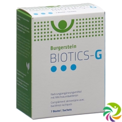 Burgerstein Biotics-G Plv Btl 7 pieces