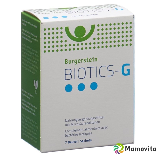 Burgerstein Biotics-G Plv Btl 7 pieces buy online