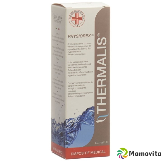 Thermalis Thermal Physiorex cream adjuvant ml for an analgesic treatment and muscle relaxation 100 buy online