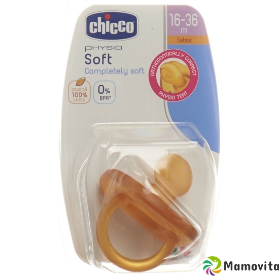 Chicco pacifier physiologically rubber Gommotto 16-36m maxi buy online