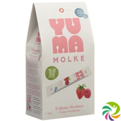 Yuma whey strawberry; raspberry 14 x 25 g