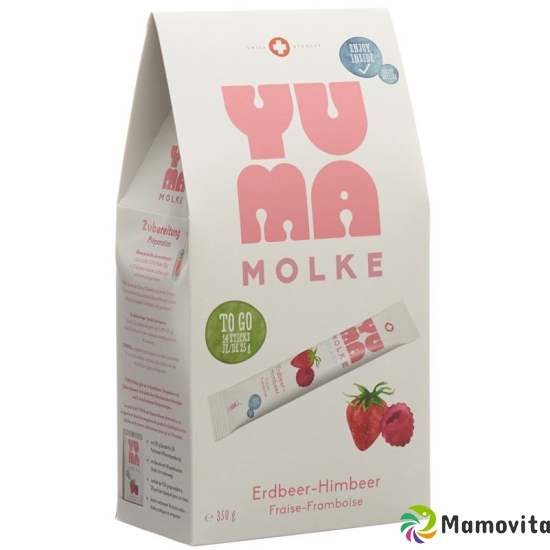 Yuma whey strawberry; raspberry 14 x 25 g buy online