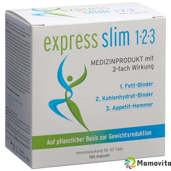 express slim 1-2-3 Kaps with 3-fold effect 180 pcs buy online