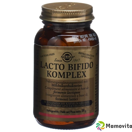 Solgar Lacto Bifido Komplex Kapseln Flasche 60 Stück buy online