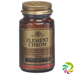 Solgar Element Chrom Tabletten Flasche 90 Stück