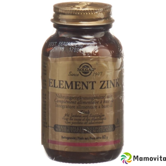 Solgar Element Zink Kautabletten Flasche 50 Stück buy online