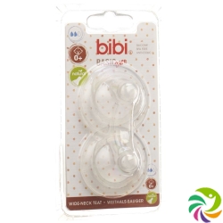 Bibi wide-mouth suction BasicCare M NatSil SV-A + B 2 pcs