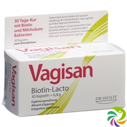 Vagisan biotin-lacto Cape 30 pcs