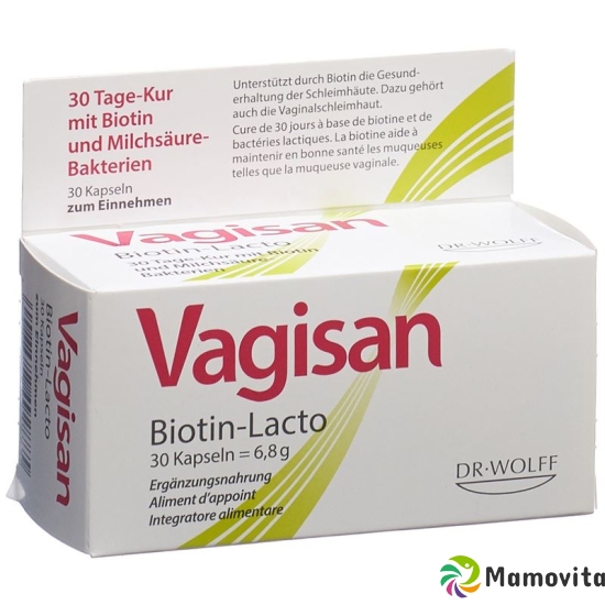 Vagisan biotin-lacto Cape 30 pcs buy online